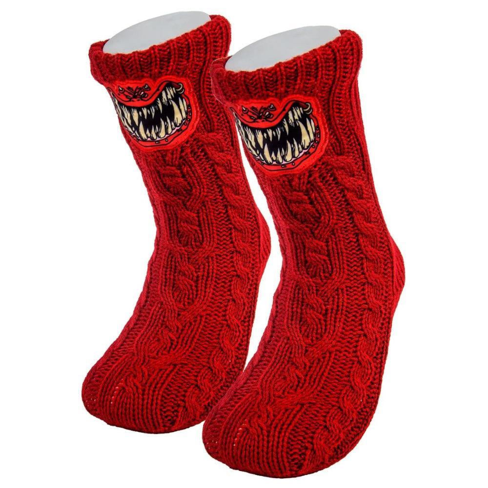Warhammer Red Squig Slipper Socks - Image 5