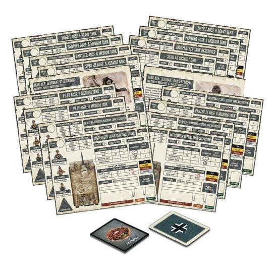 Warlord Games - Achtung Panzer - German Card Bundle