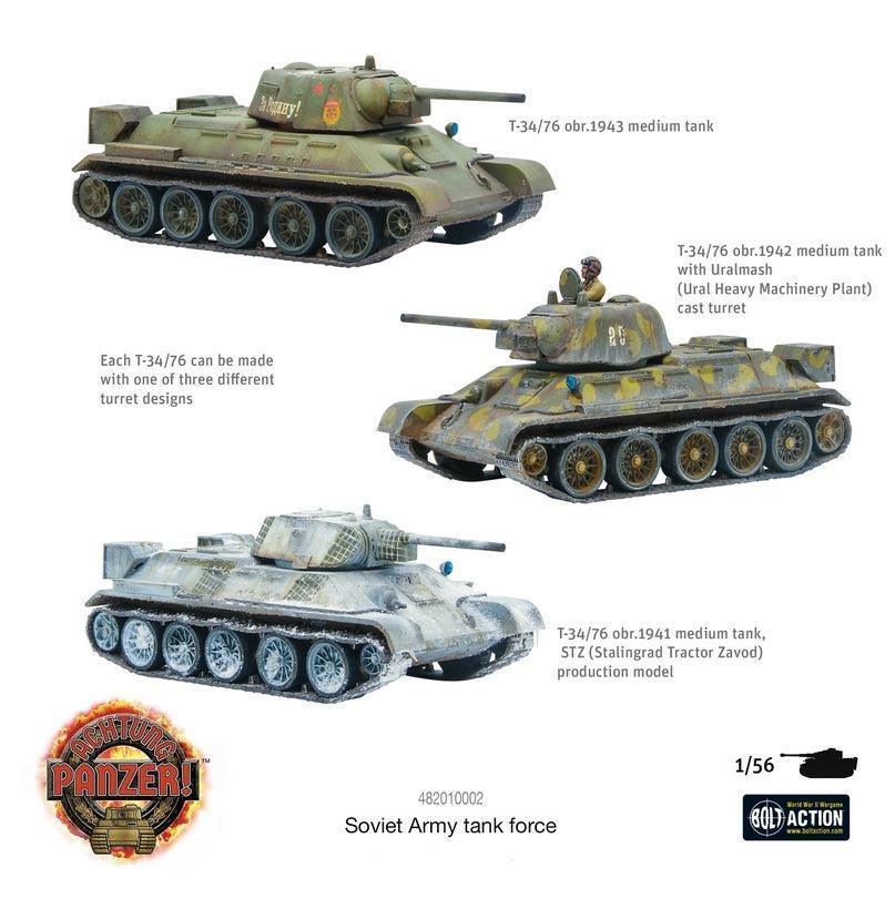 Warlord Games - Achtung Panzer - Soviet Army Tank Force - Image 4