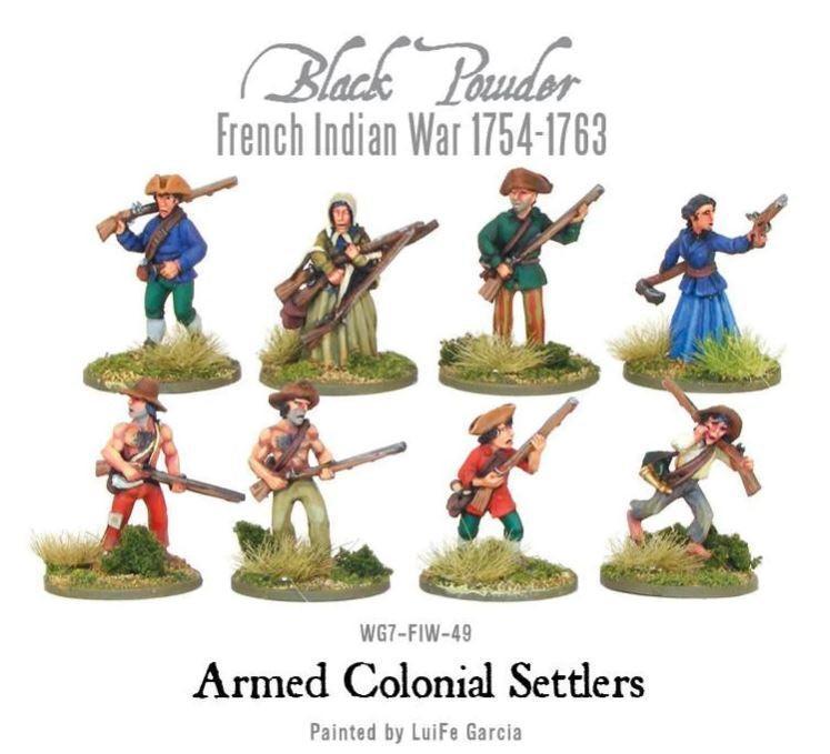 Warlord Games - Armed Colonial Settlers