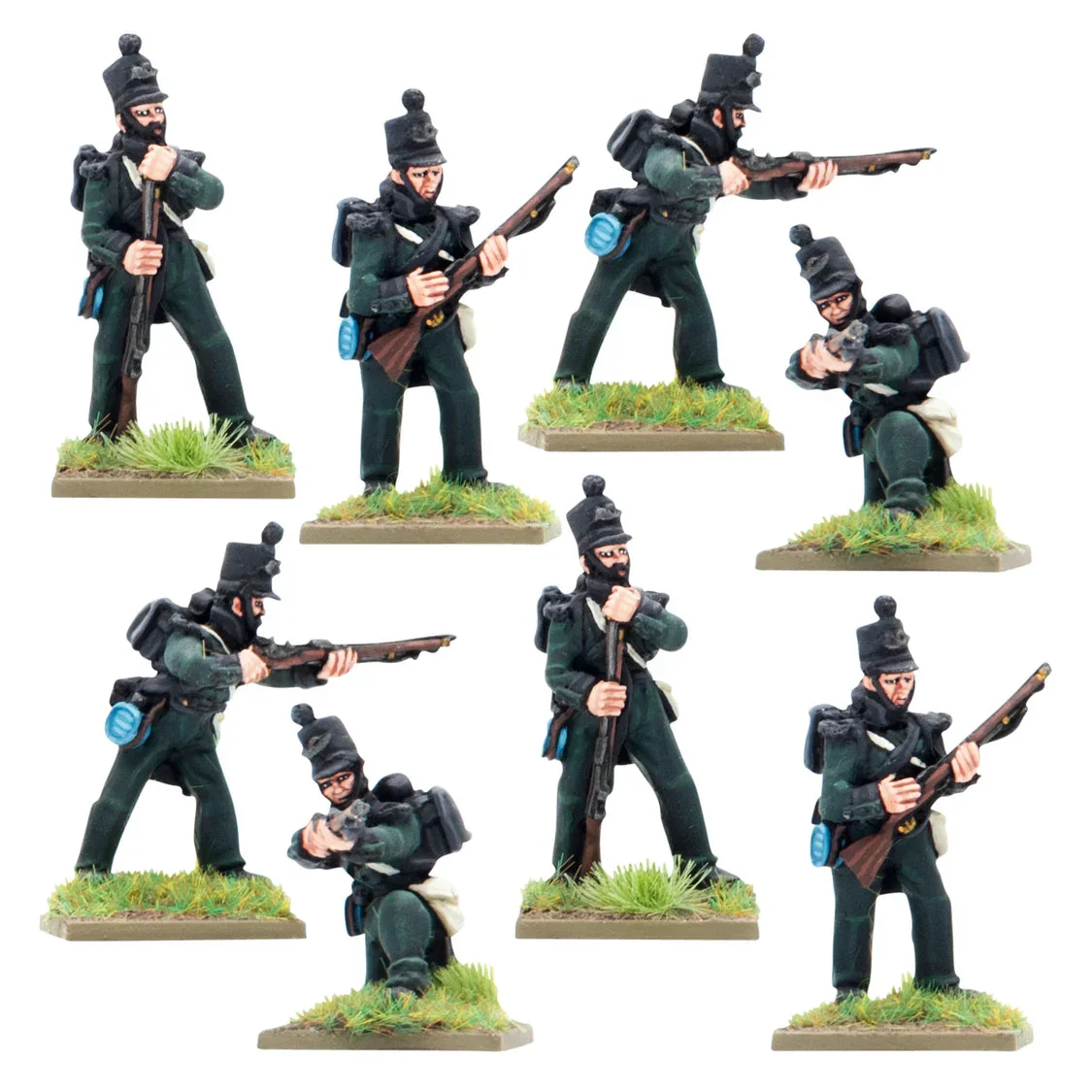 Warlord Games - Black Powder - Crimean War: British Rifle Brigade in Shakos