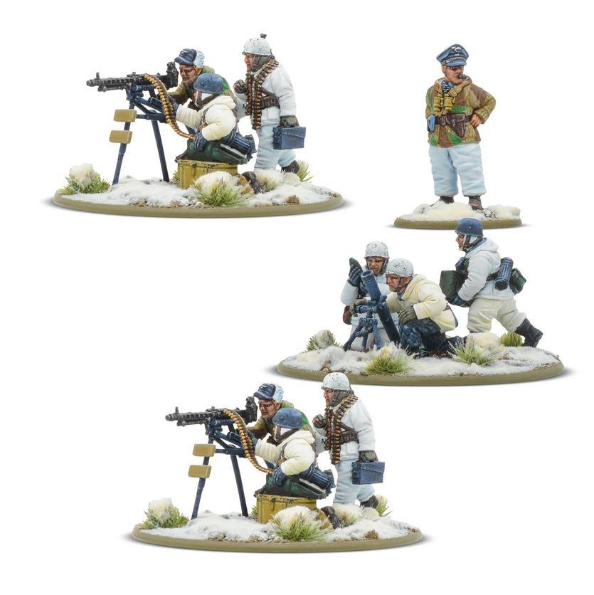 Warlord Games - Bolt Action - Fallschirmjager Heavy Weapons Platoon (Winter) - Image 2