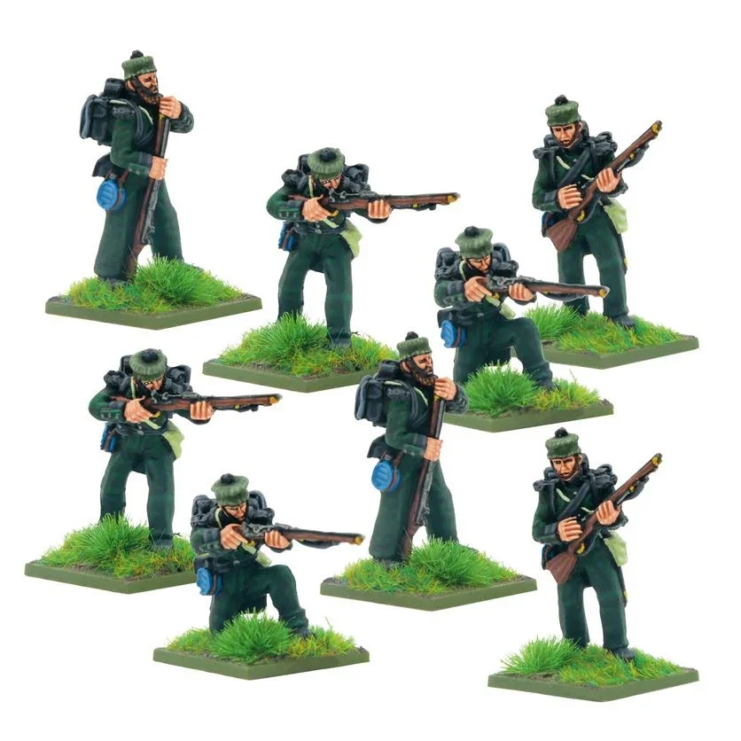 Warlord Games - Crimean War British Rifle Brigade in Forage Caps