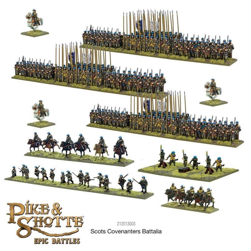 Warlord Games - Epic Battles: Pike & Shotte Scots Covenanters Battalia - Image 2