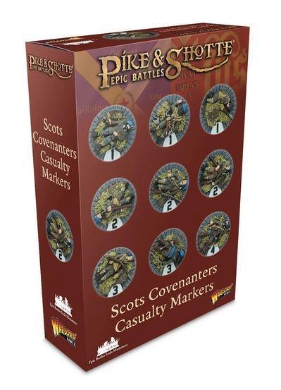Warlord Games - Epic Battles: Pike & Shotte Scots Covenanters Casualty Markers
