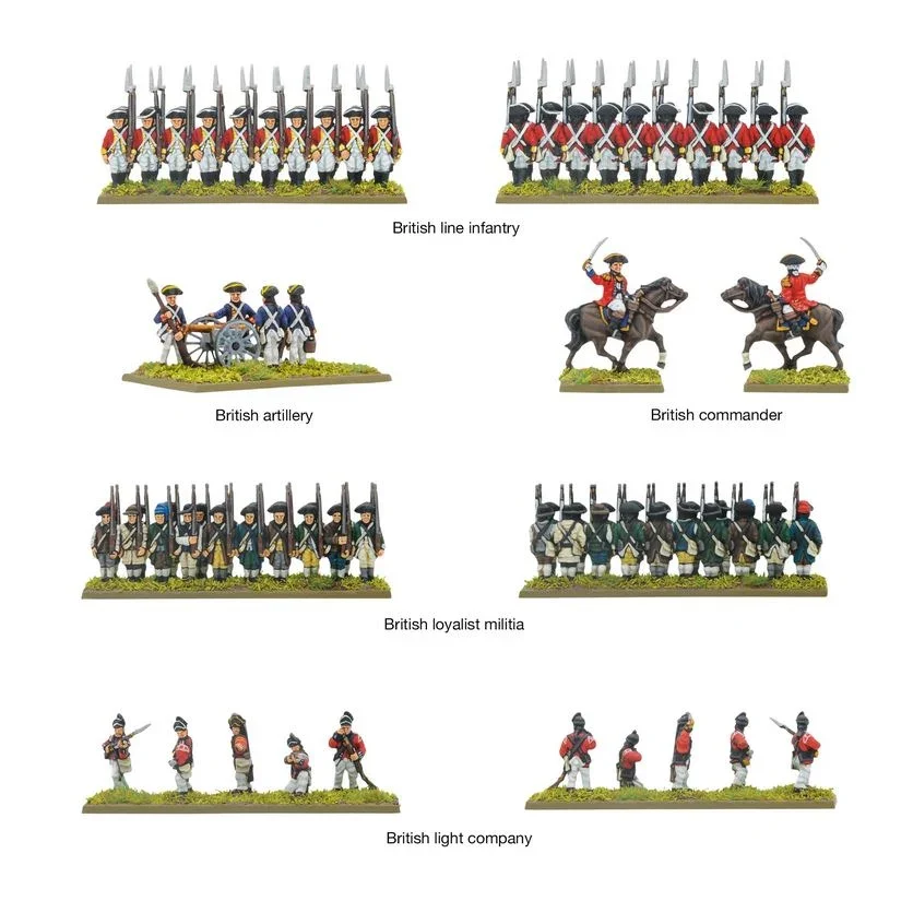 Warlord Games - Epic Battles: Revolution! British Army Brigade - Image 3