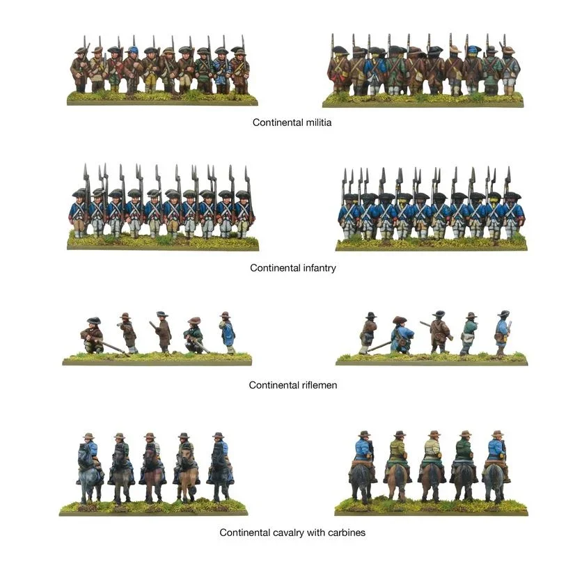 Warlord Games - Epic Battles: Revolution! Continental Army Brigade - Image 3