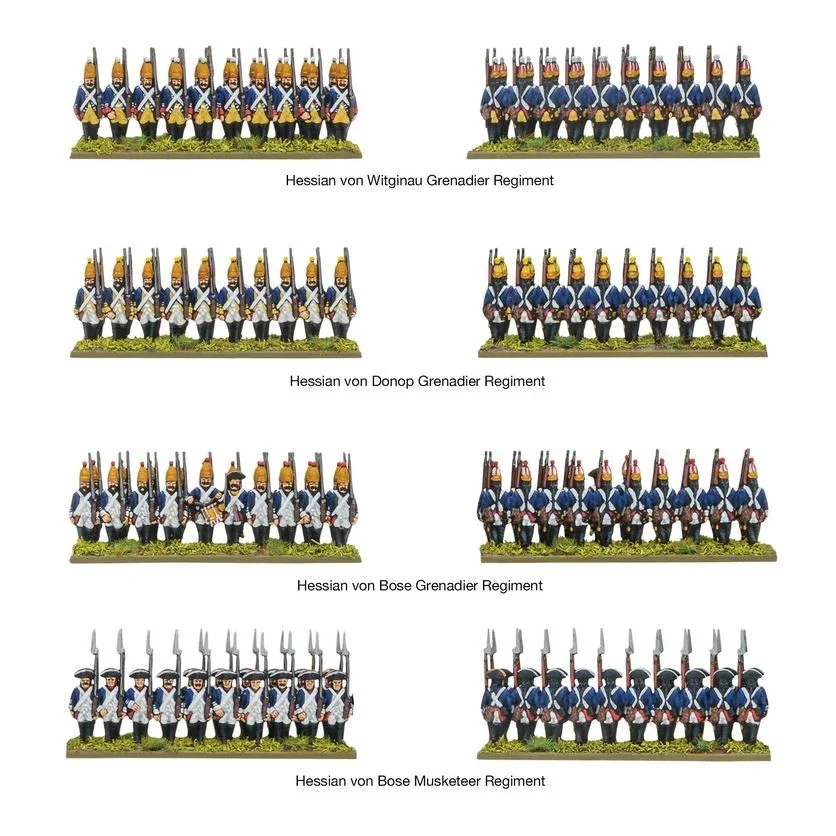 Warlord Games - Epic Battles: Revolution! Hessians & Allies Brigade - Image 3