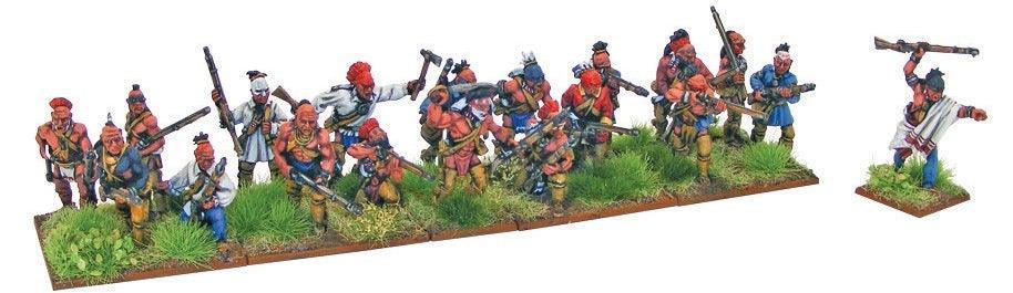 Warlord Games - French Indian War 1754-1763: Woodland Indians War Party - Image 2