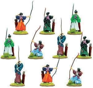 Warlords of Erehwon Onna-bugeisha with longbows - Image 3