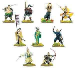 Warlords of Erehwon Sohei Warrior Monks w Naginata - Image 2