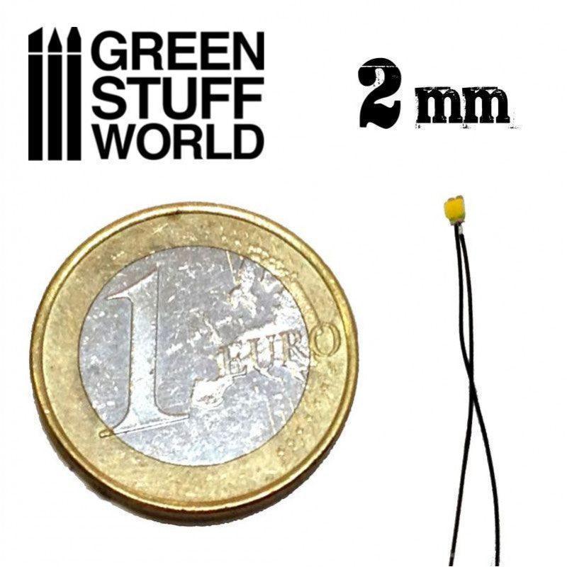 Warm White LED Lights - 2mm - Image 2