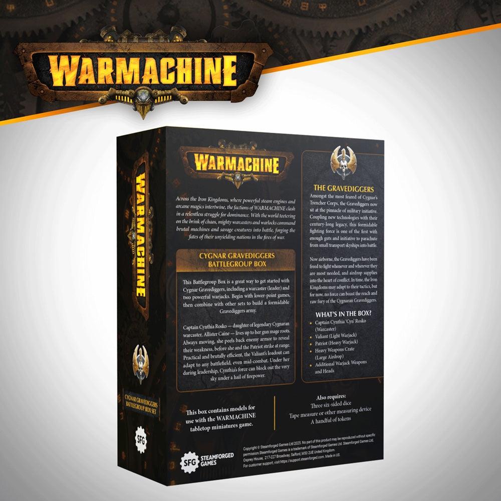 Warmachine: Cygnar Gravediggers Battlegroup Box - Image 2