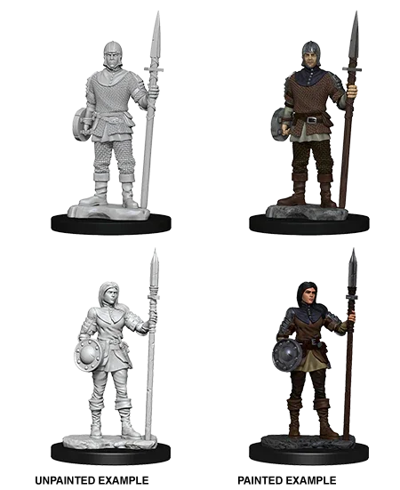 WizKids Deep Cuts Unpainted Miniatures Guards