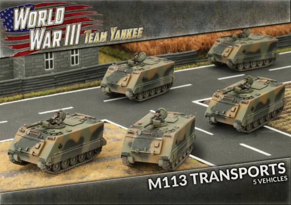 World War III: Team Yankee - M113 Platoon (x5)