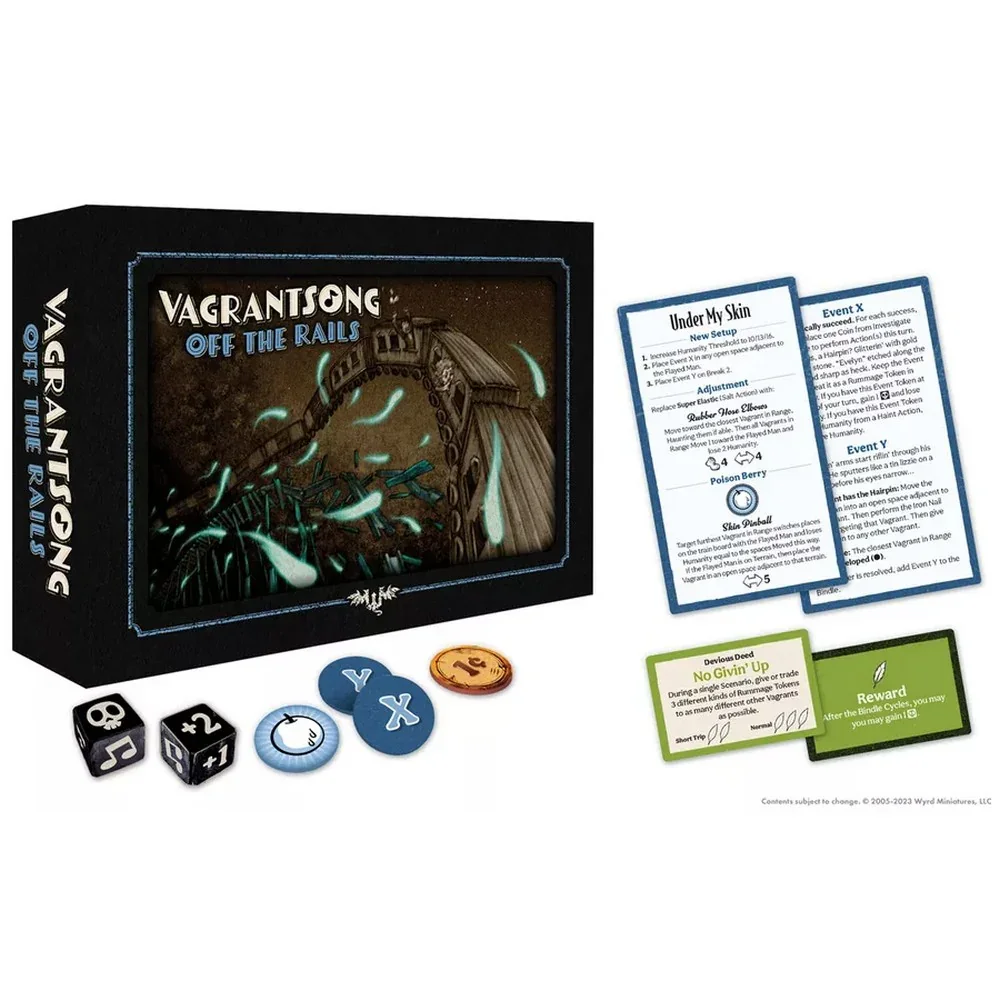Wyrd Games: Board Games: Vagrantsong: Off the Rails Expansion - Image 2