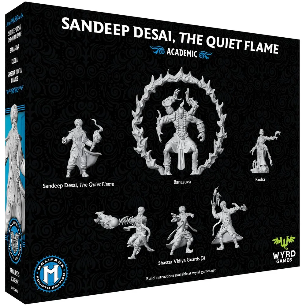Wyrd Games: Malifaux: Arcanists: Sandeep Desai - The Quiet Flame - Image 2