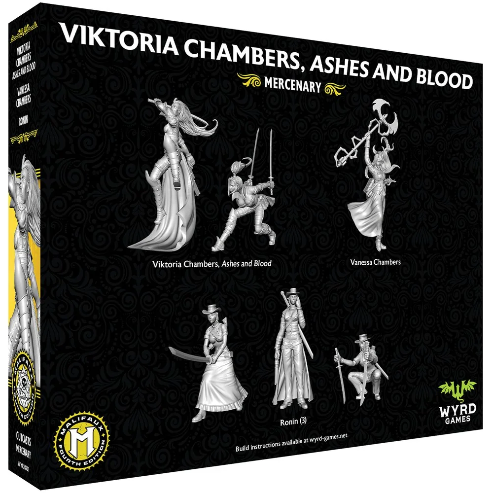 Wyrd Games: Malifaux: Outcasts: Viktoria Chambers - Ashes and Blood - Image 2