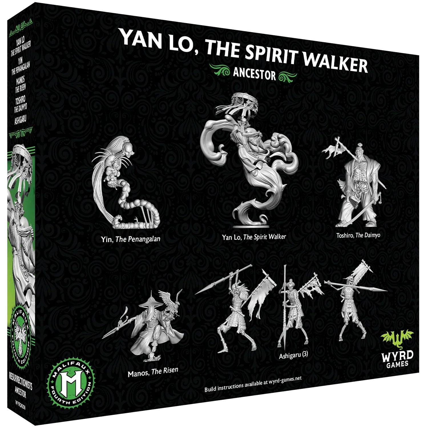 Wyrd Games: Malifaux: Resurrectionists: Yan Lo - The Spirit Walker