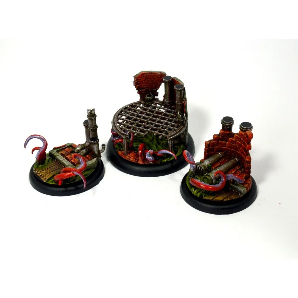 Wyrd Games: Wyrdscapes: Bases: Wyrdscapes Sewer 50MM - Image 2