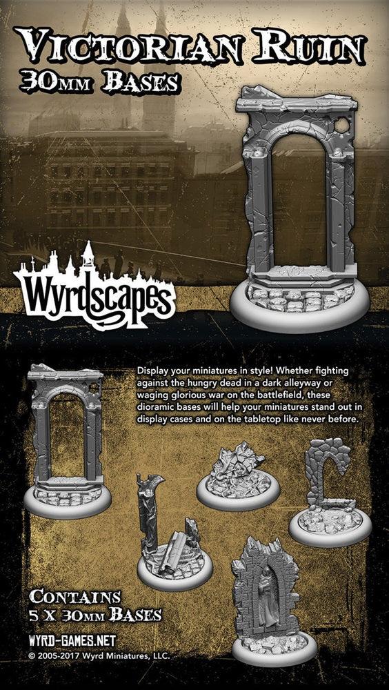 Wyrd Games: Wyrdscapes: Bases: Wyrdscapes Victorian 30MM
