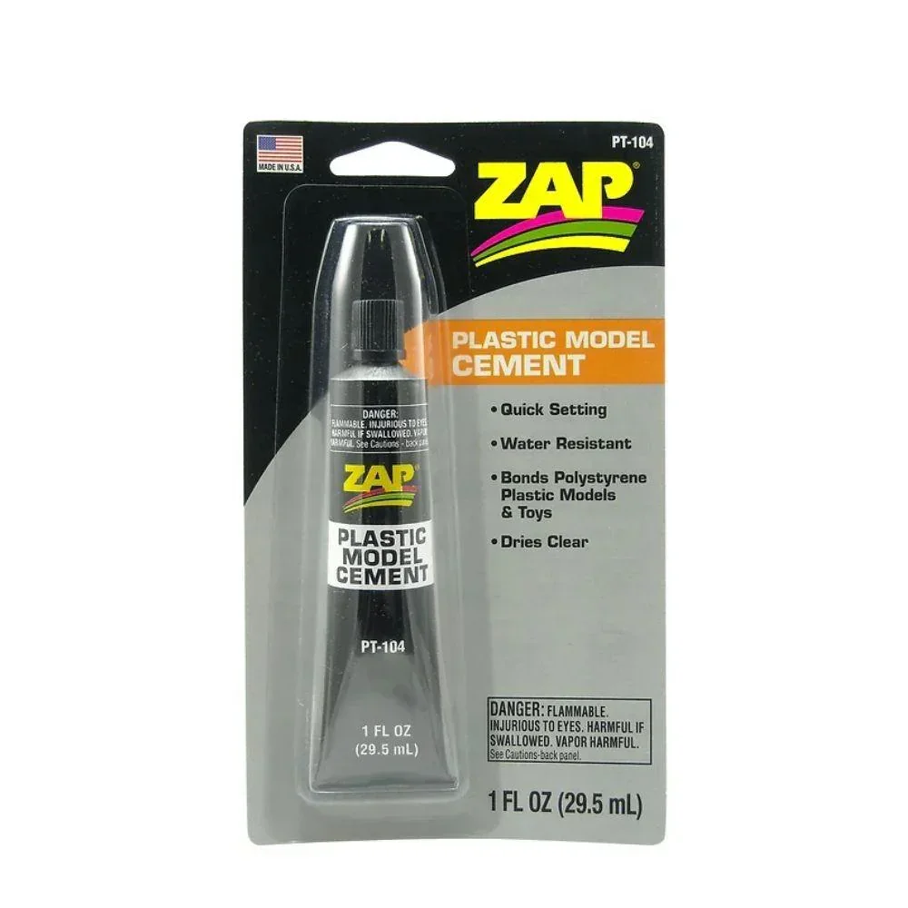 Zap 1 Oz. (29.5 Ml) Zap Plastic Model Cement
