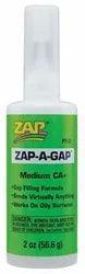 Zap Adhesive-A-Gap Ca+ 2Oz (Green) Pacer